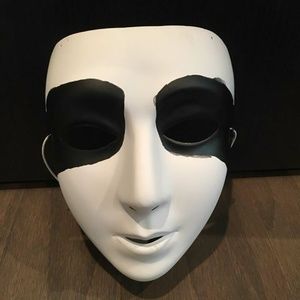 Customized Black and White Mask #3